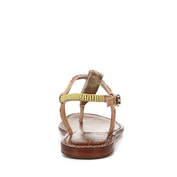 Sam Edelman | Beaded T-Strap Sandals - Picture 6 of 11